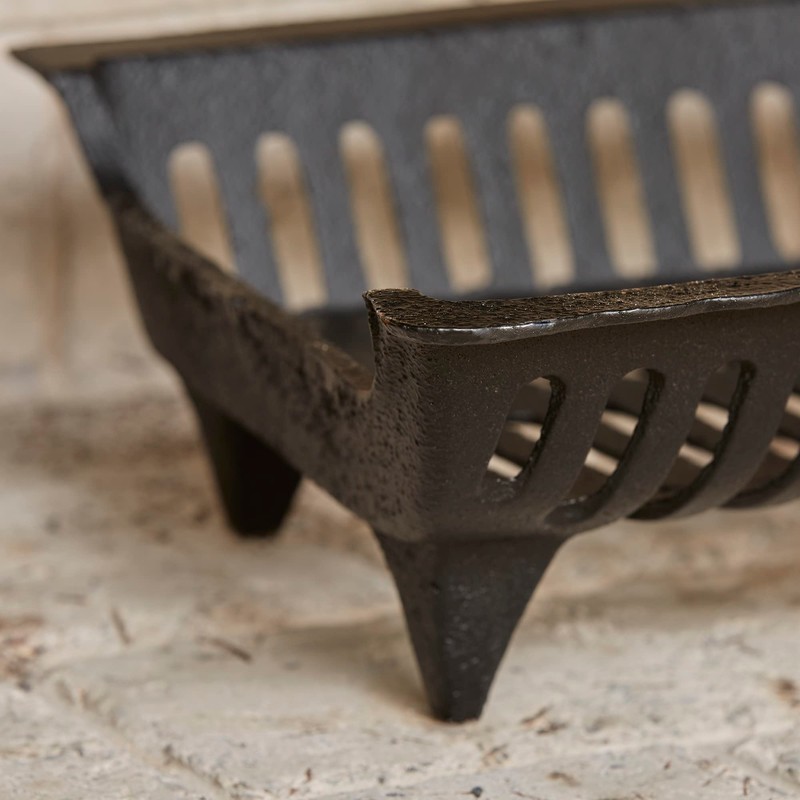 UniFlame 18 Inch Zero Clearance Cast Iron Fireplace Grate