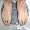 foot brush foot washing foam cleanliness red 8ea