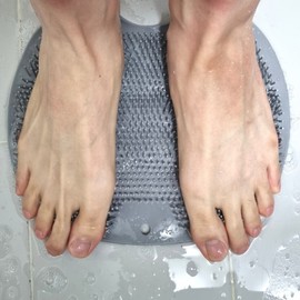 foot brush foot washing foam cleanliness red 8ea