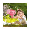 Bazooka Bubble® Red Bubble Machine Automatic Rocket Toy with 69