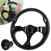 VOONKE Golf Cart Steering Wheel and Golf Adapter for Club