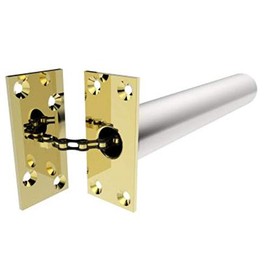 Carlisle Brass AA45/BP Door Closer-Chain Spring (Concealed), Gold