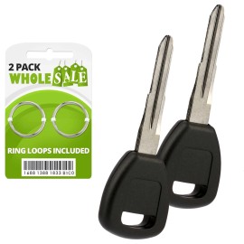 Wholesale-24-7 2 Replacement For 1998 1999 2000 2001 2002 Honda Accord Transponder Key