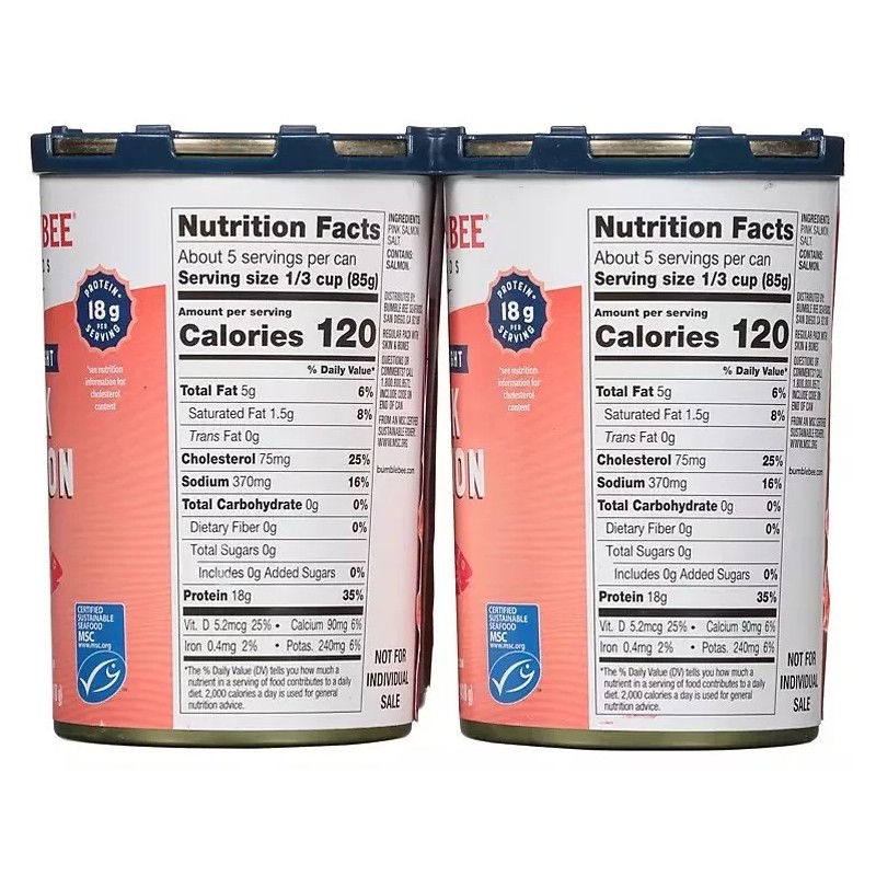 Bumble Bee Pink Salmon (14.75 oz., 4 pk.)