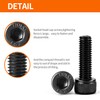 NIULUNBAO M8 x 10mm 12mm 16mm 20mm 25mm Hex Socket
