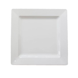 Nora Fleming Stoneware Serving Platter - Large Square Tray for Appetizers, Snacks, and Side Dishes - Perfect for Entertaining Guests - Pair with One of Our Hand-Painted Minis - White