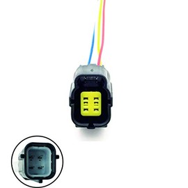 IXGKHC Oxygen Sensor O2 Connector 4 Wiring Harness Pigtail Plug Replacement for Nissan Micra March Note E11 Tiida Qashqai NV200 05-14