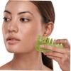 LALAFINA 4 Pcs Jade Comb Jade Stone Comb Gua Sha