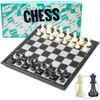 Magnetic Chess Set - Cestamor Chess Board Folding Travel Chess