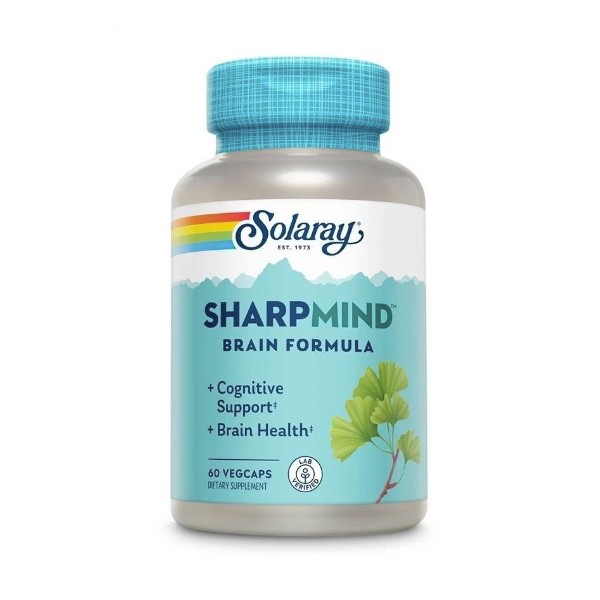 Solaray Sharpmind Brain Formula 60 VegCap