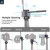 INNOREL F20 Fluid Head,Tripod Pan Tilt Head Mini Pan Metal