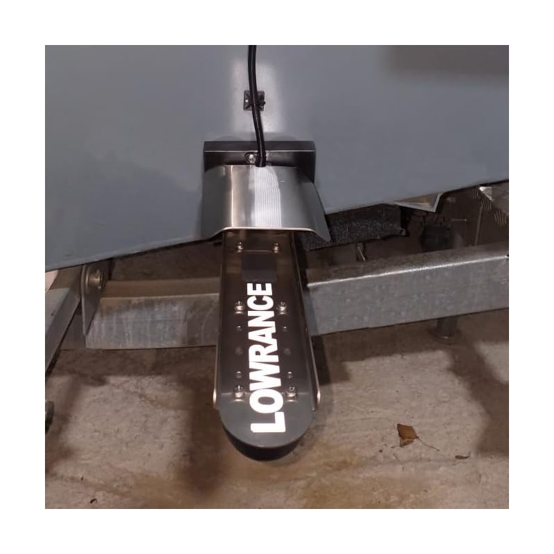 Spray Deflector Shield for Transducer Garmin Lowrance etc