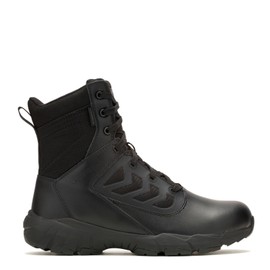 Merrell Men's Fullbench Tactical Waterproof Zip 8" Military Boot, Black, 9.5