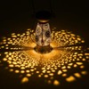 Görvitor Outdoor LED Solar Lantern, Decorative Hanging Solar Light, IP44