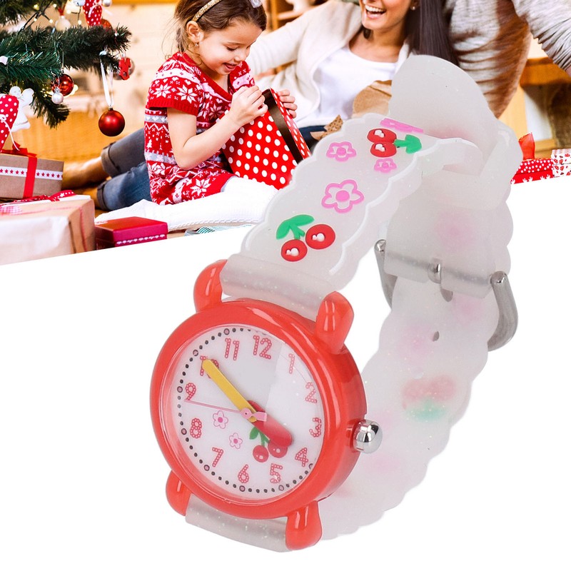 Kids Watch Cute Cartoon Waterproof Portable Adjustable Watch Birthday Gift
