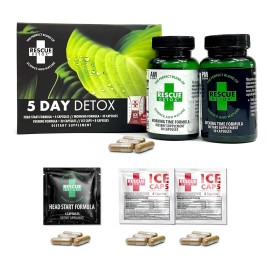 Rescue Detox Kit Desintoxicación Completa Días Cápsulas