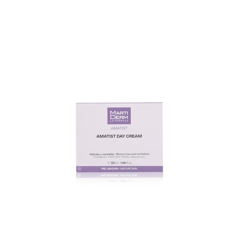 MartiDerm Amatist Day Cream, Hidrata y Revitaliza, Pieles Maduras 50ml
