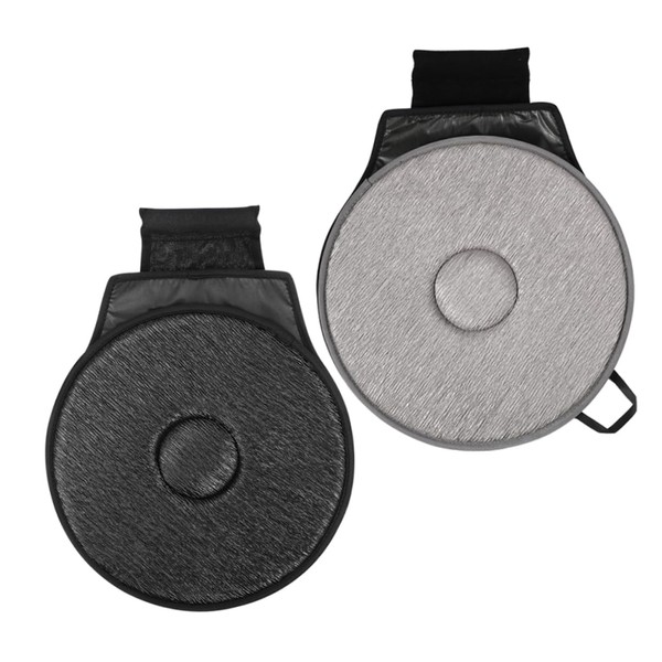 PACKOVE 360° Rotating Car Seat Cushion Swivel Seat Pad Wrinkle