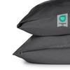 Blumtal - Anthracite Pillow Cases 2 Pack 50 x 70