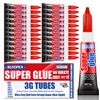 3 Gram (Pack of 24) Single Use Super Glue Liquid,