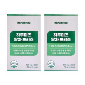 Harumitsu Matcha Breeze 30 tablets 2 boxes Xylitol Vitamin Fructooligosaccharide Cassia Green Tea Propolis / 하루미츠 말차 브리즈 30정 2박스 자일리톨 비타민 프락토올리고당 결명자 녹차 프로폴리스