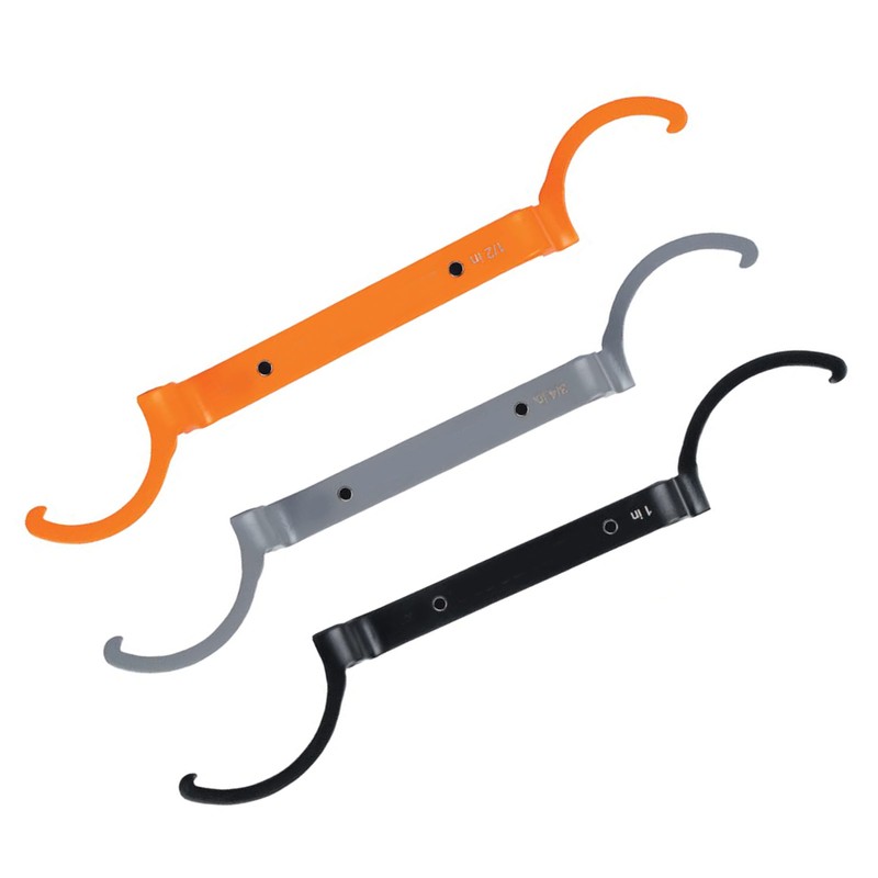 3PCS Locknut Wrench Set 1inch 1/2inch 3/4inch Alloy Steel Conduit