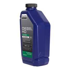 Polaris Diesel HD SAE 5W-40 Full Synthetic Oil 4 Cycle for Specific RANGER Diesel Models, Extreme Cold Weather Start Up Protection, Outstanding Thermal & Oxidation Stability, 1 Quart - Part 2879832