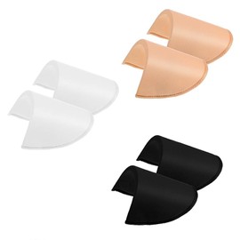 TOMVAES 6 Pack Soft and Comfortable Clothing Shoulder Pads Thickened Removable No-Sew Shoulder Pads Widely Used and Easy to Use Polyester Clothing Suit Shoulder Pads Set