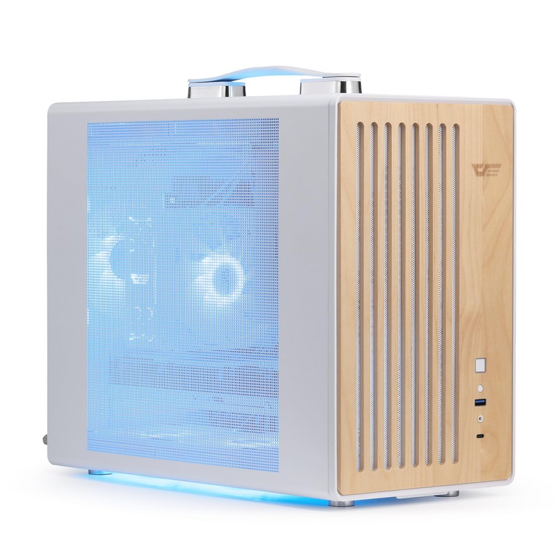 darkFlash WD200(2025) Portable Micro-ATX PC Case with Handle, 1 ARGB
