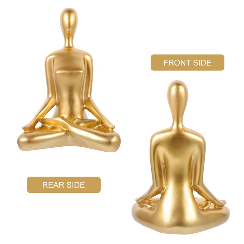 Beavorty Yoga Ornaments Household Office Synthetic Resin Rack