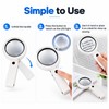 Foldable LED Magnifying Glass for Reading & Detail Work –