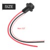 2pcs W-5-W 168 194 Car Plug-in Light Bulb Extension Socket