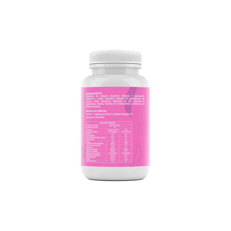 Vitaminas Cabello Piel Uas Peptidos De Colageno 180 Caps Sin