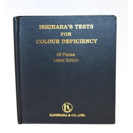 Cosmid Ishihara's Tests for Colour Deficiency 38 Plates with Manual_148_Pack of 3