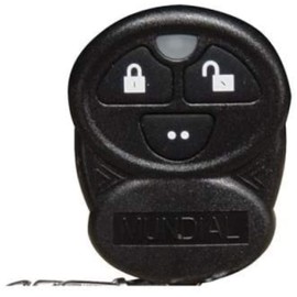 Omega 433-01B Replacement Transmitter For Mundial-3 3 Button Black