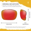 AOZAN ANSI Z87.1 Polarized Replacement Lenses For Oakley Apparition OO9451
