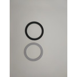 Kitchen O-Ring Sink Strainer Washer Seal Ring Set - 2 EPE O-Ring Gasket, 2 Rubber Seal Ring, Fit 3-1/2 Inch Kitchen Sink Drains, No Plumber's Putty Required