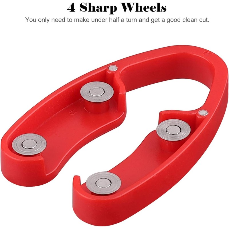 GOBETTER 2 Pcs Wine Foil Cutter Magnetic Design, 4 Stainless