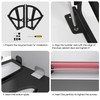 Tilt Fitting for Shoe Cabinets, Shoe Rack, Pack of 4