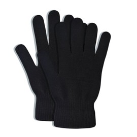 DALEDWN 5 Colors Winter Magic Gloves Unisex Adults Fits Most Men Women Teens Warm Gloves(Black)