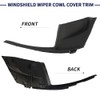 Magimaker 2Pcs Windshield Wiper Cowl Cover Trim 53866-08020 53867-08020 Compatible