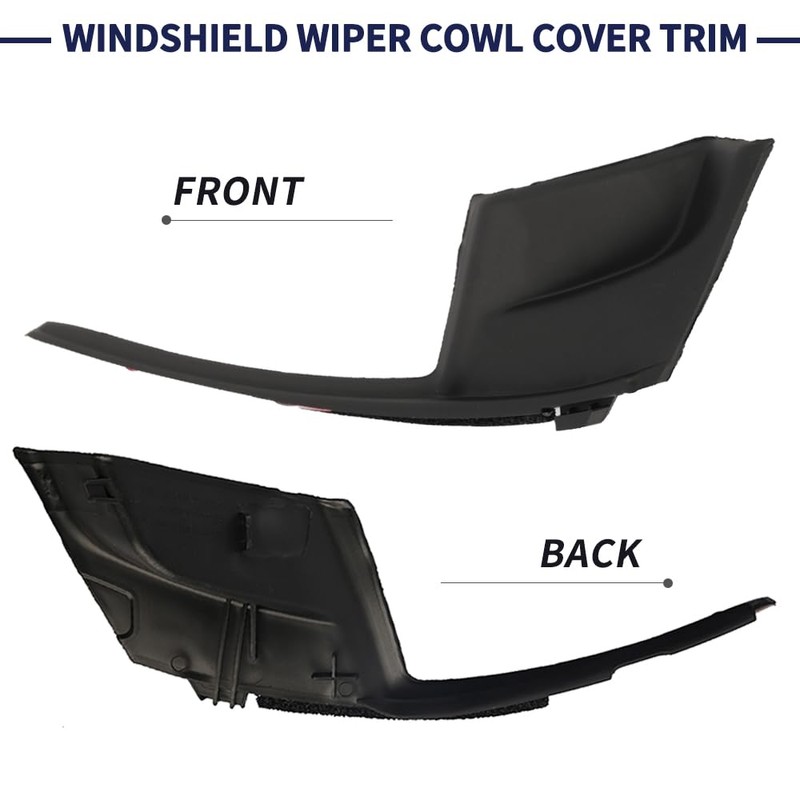 Magimaker 2Pcs Windshield Wiper Cowl Cover Trim 53866-08020 53867-08020 Compatible