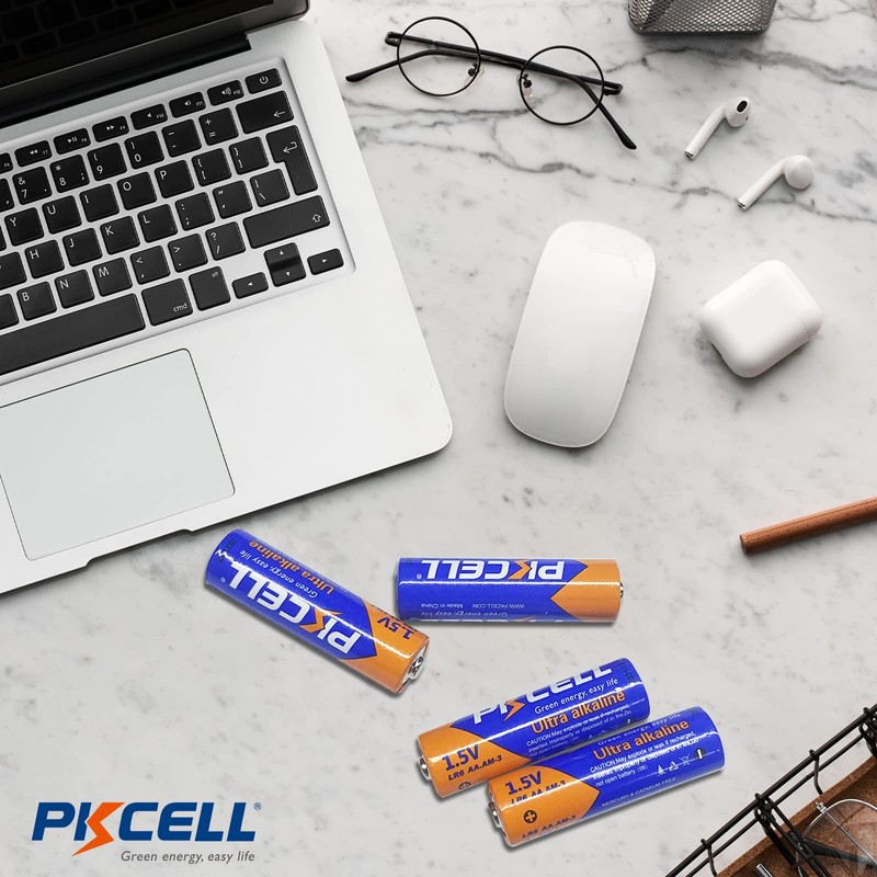 PKCELL AAA Batteries 12 Pack, Triple A Batteries, 1.5V High-Performance