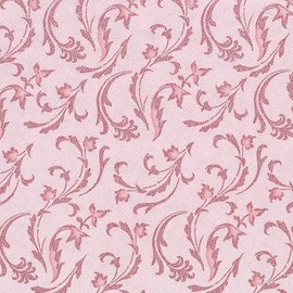 50 Royal Collection Napkins 1/4 Fold 40 cm x 40 cm Burgundy Damascato 84999 Decorative Napkins