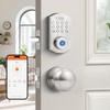 Probrico Smart Keyless Entry Door Lock with Knob Set, Fingerprint