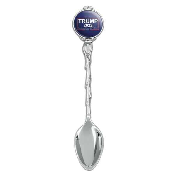 Trump 2022 Novelty Collectible Demitasse Tea Coffee Spoon