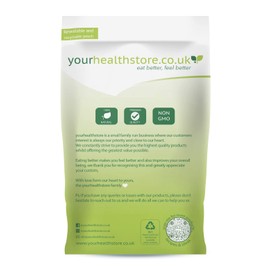 yourhealthstore Psyllium Husk Powder 500g, Extra High Purity, Non Contaminated, No Pesticides, Fine Powder, Gluten Free, Vegan, (Recyclable Pouch)