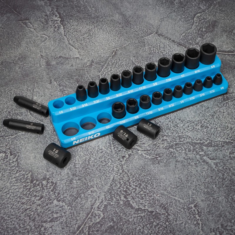 NEIKO 03974A Magnetic Socket Holder, 1/4” Drive, 1/8” – 5/8”