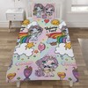 Coco Moon Poopsie Rainbow Unicorn Surprise Reversible Single Duvet Cover