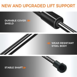 Nakonic 2Pcs Front Hood Lift Support Struts Compatible with Land Cruiser 250 Prado J250 LC250 2024 2025, Front Hood Struts Shocks Lift Supports Gas Springs Replacement